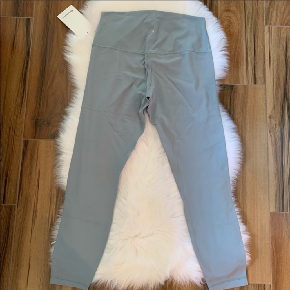 Lululemon BUCA blue cast align pant 28” size 10 - Picture 3 of 7